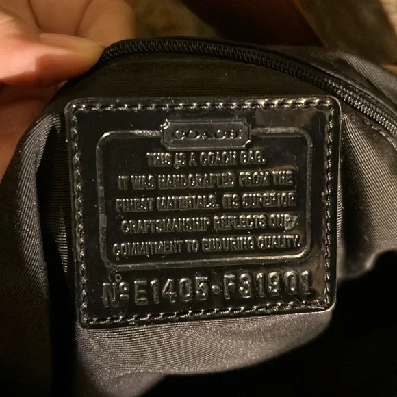 Coach Ocelot Print Nylon Bag - Picture 13 of 13